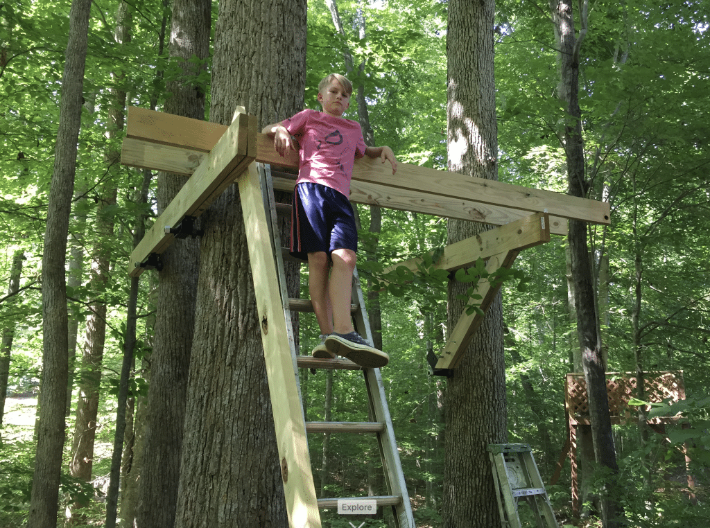 Ben Carman and the Carman Family Treehouse